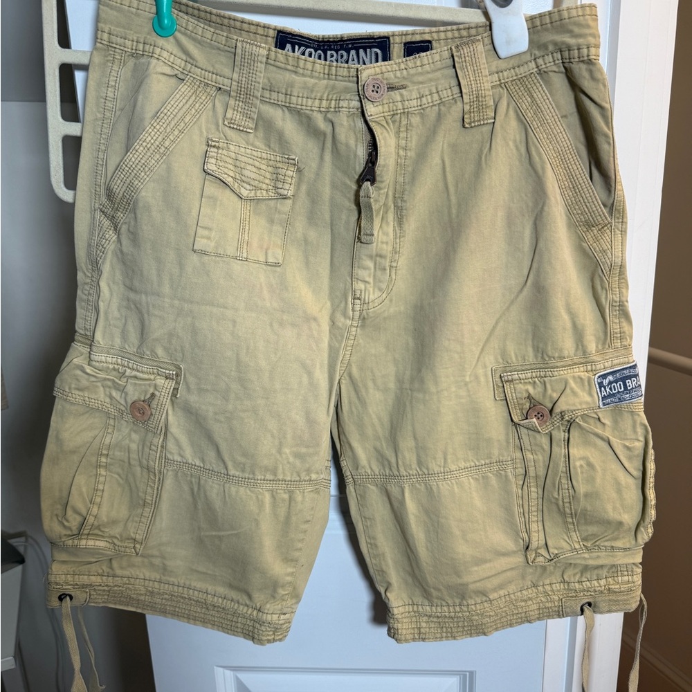 AKOO by T.I. Cargo Shorts Size 32 – Premium Streetwear Utility Style